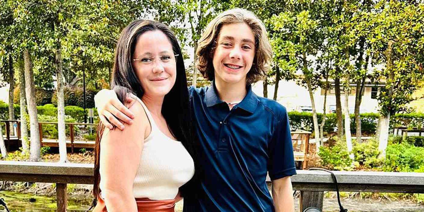 jenelle evans and her son jace 