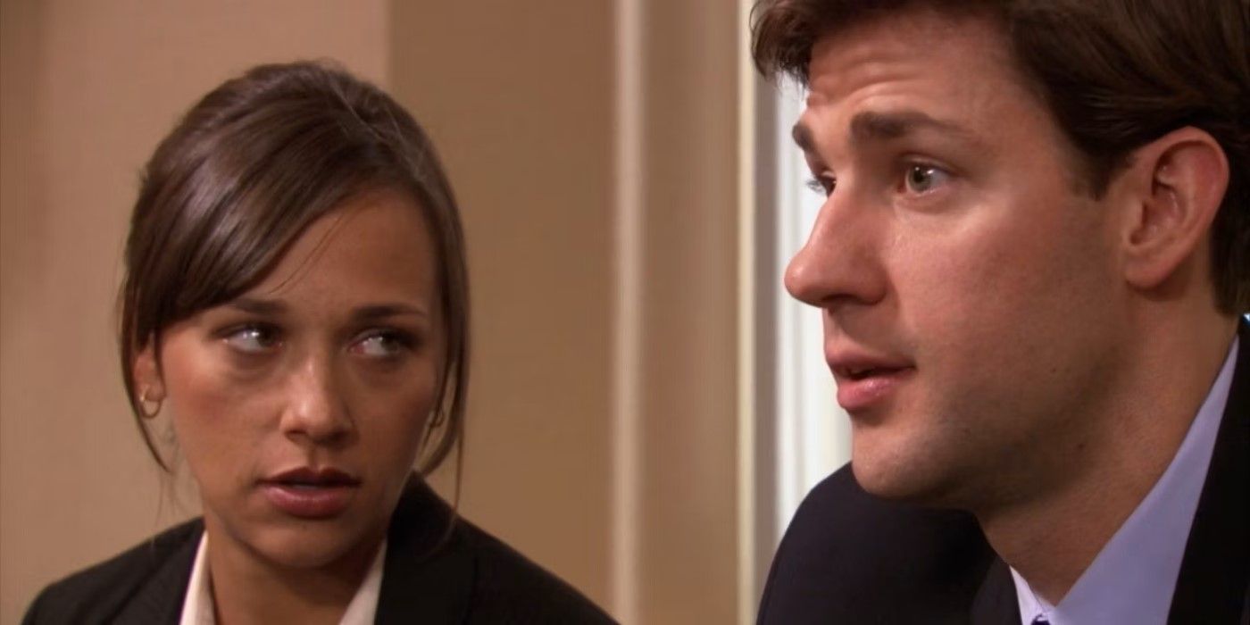 Karen and Jim in conflict on 'The Office'
