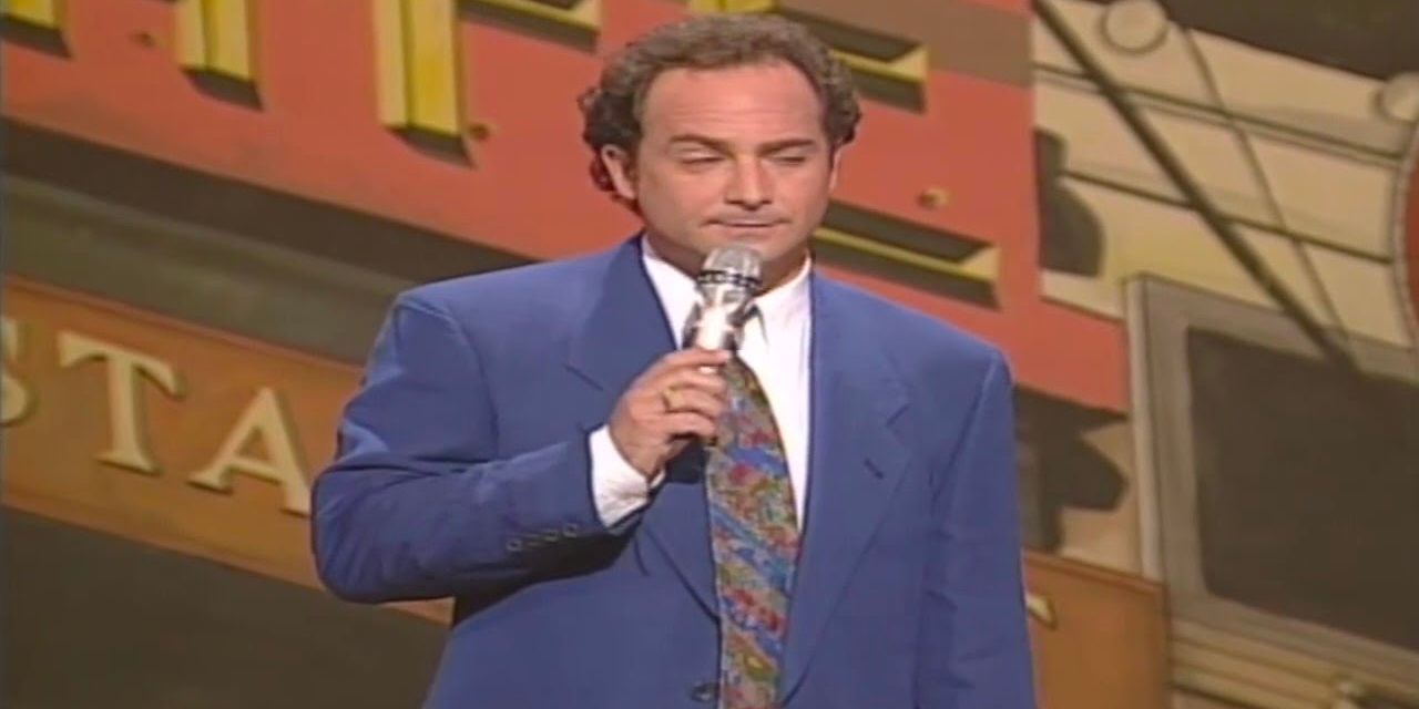 Kevin Pollak performs stand-up comedy in 1993