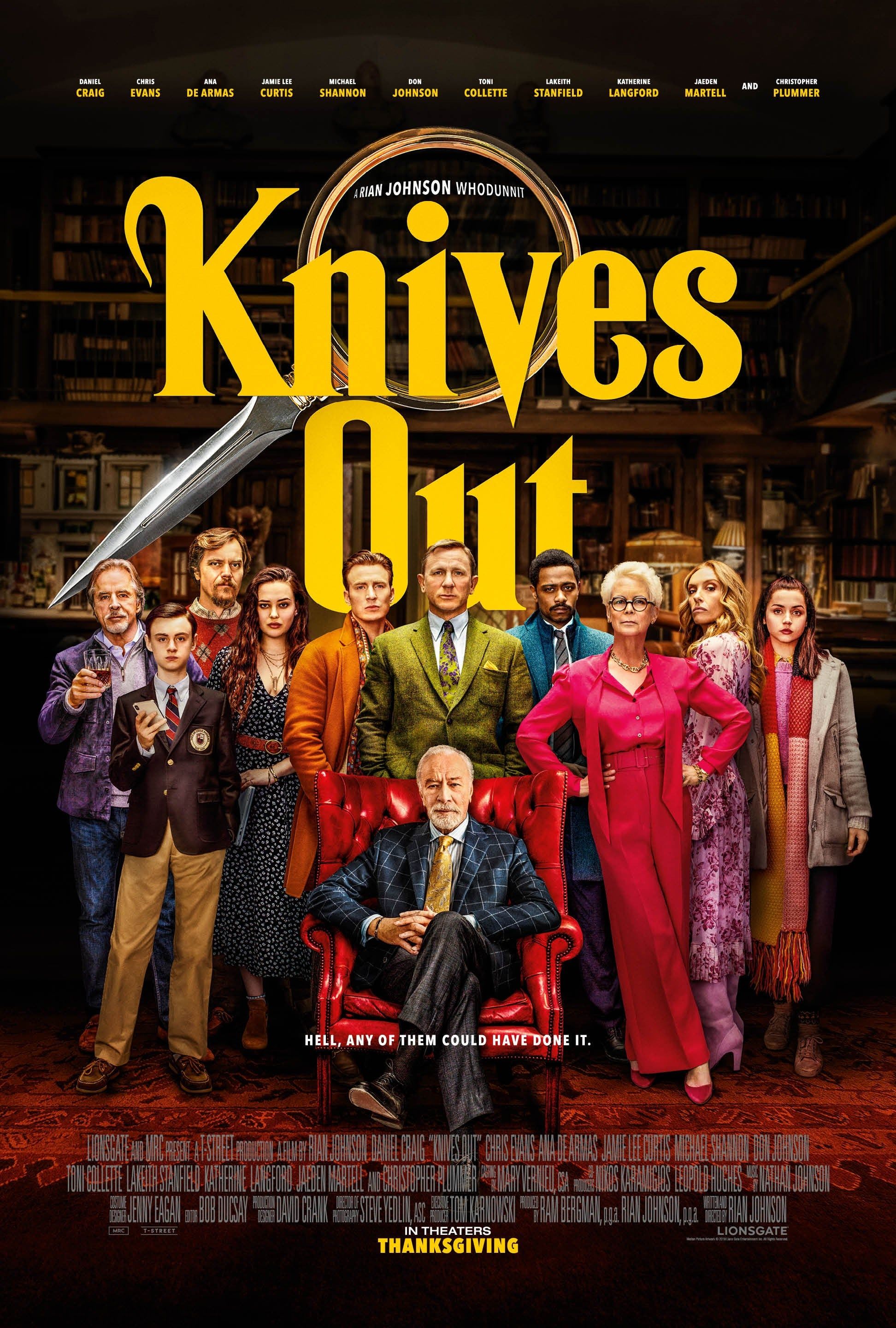 Knives Out Film Poster