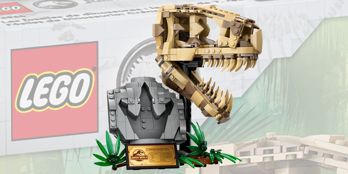 LEGO ‘Jurassic World’ T. rex Skull Lets You Channel Your Inner Alan Grant
