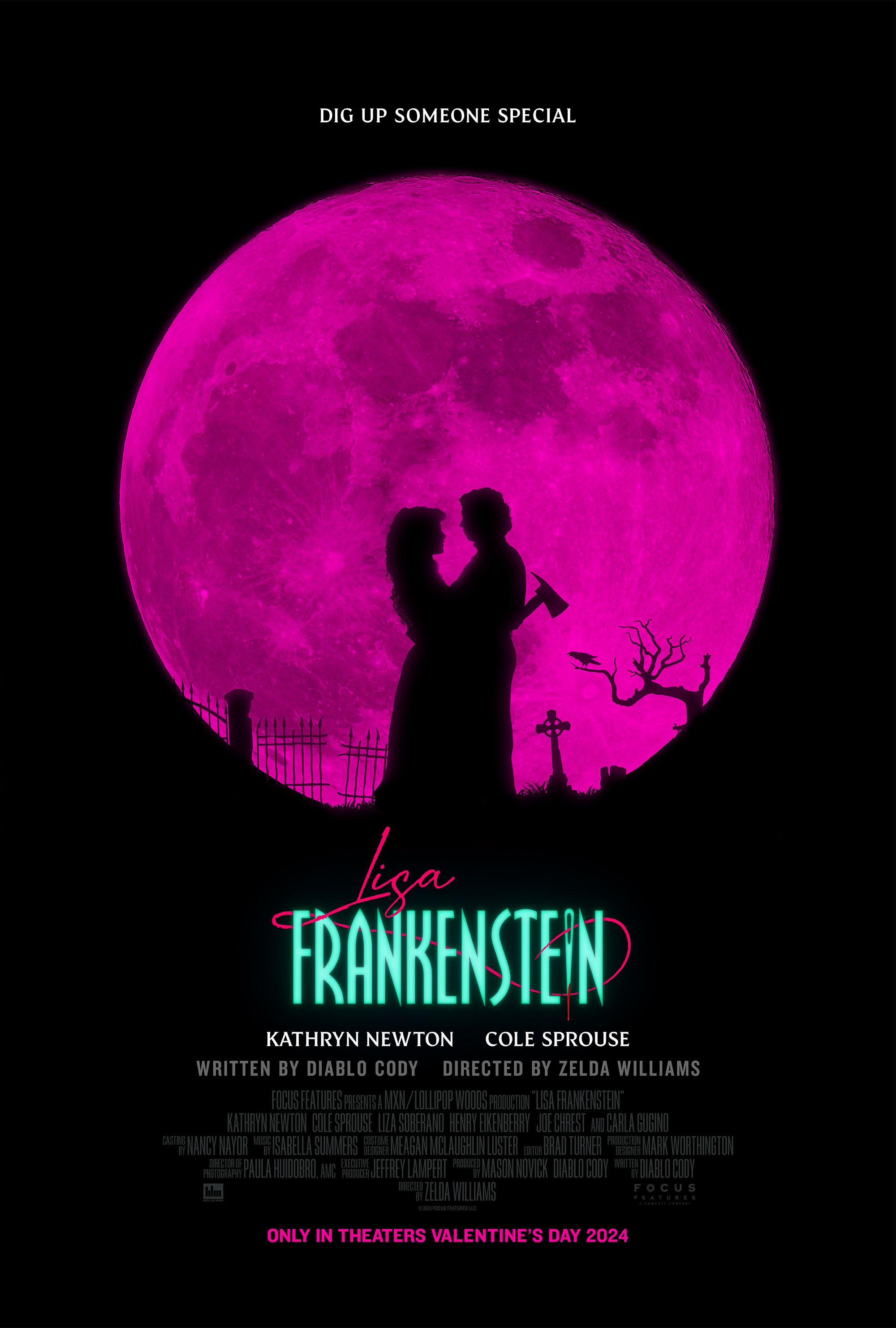 Lisa Frankenstein Film Poster