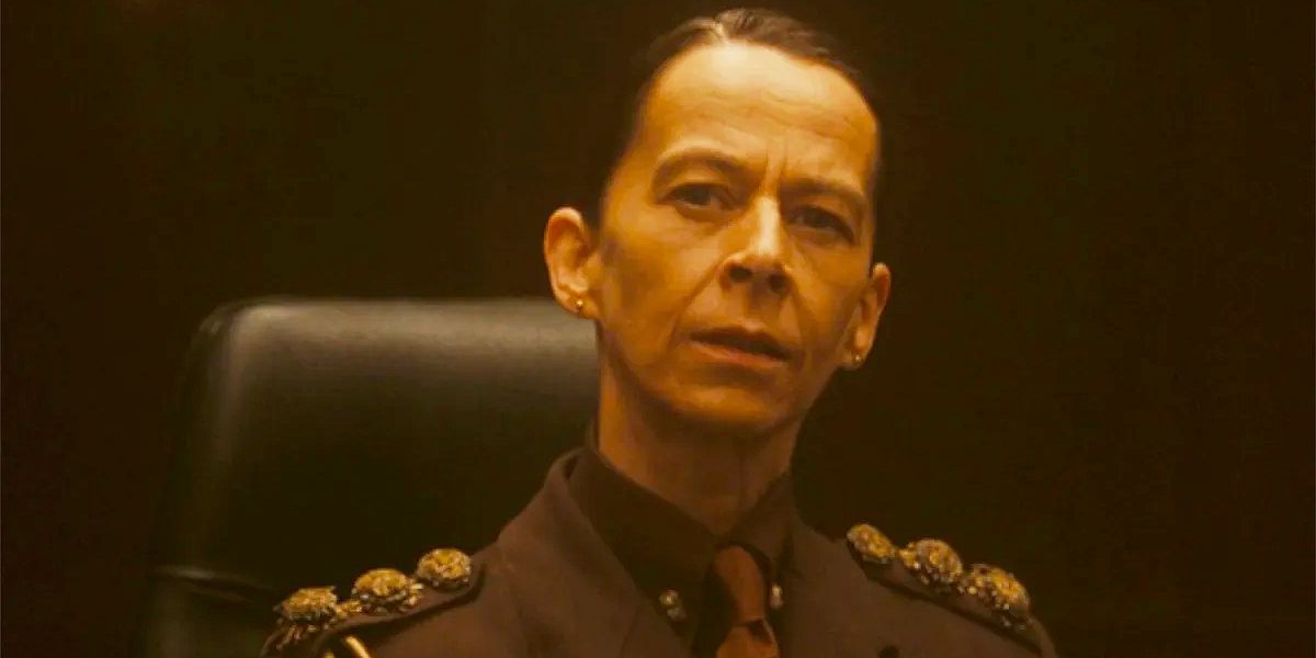 Kate Dickie as General Dox in Loki