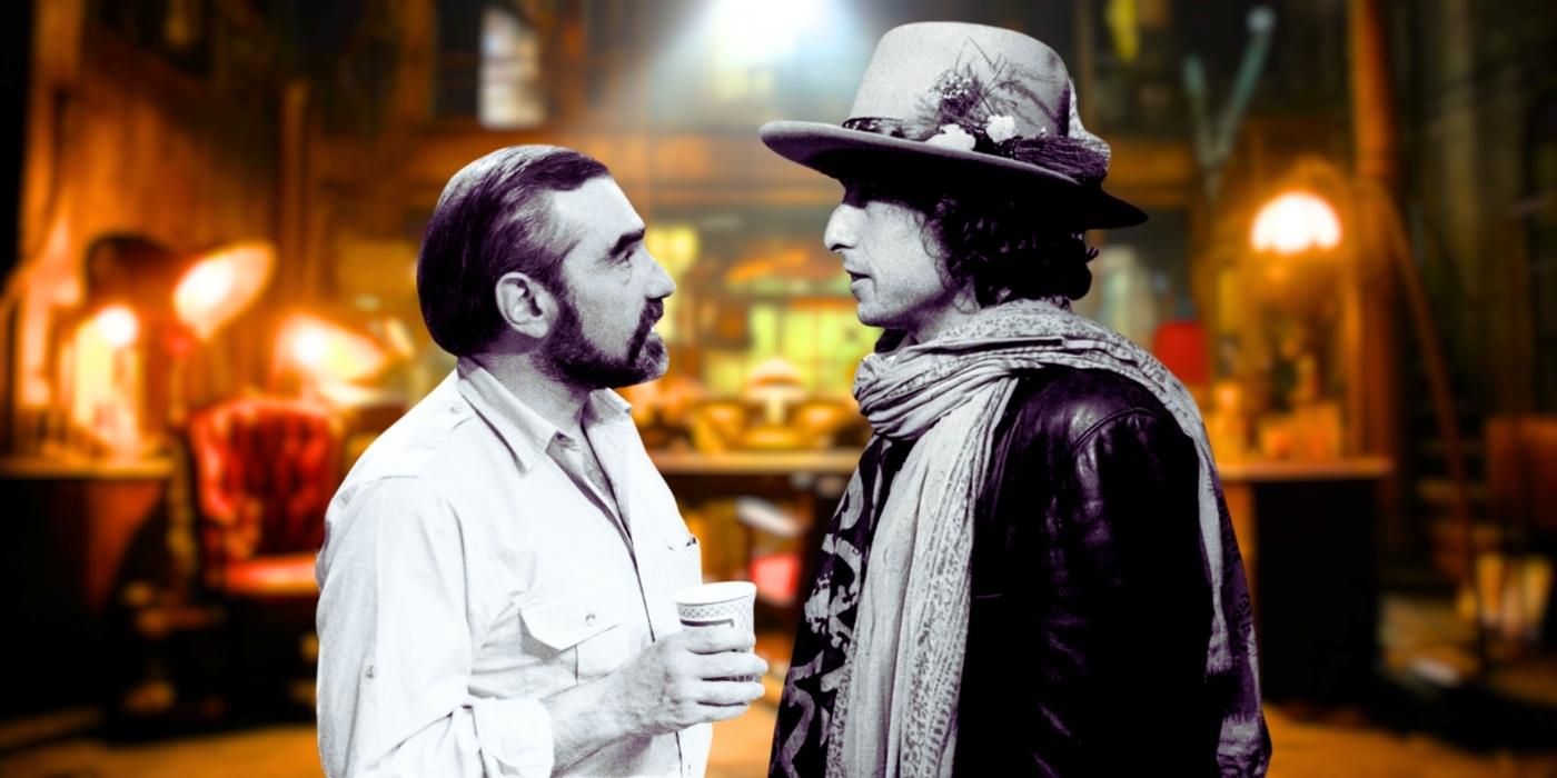 Martin Scorsese and Bob Dylan