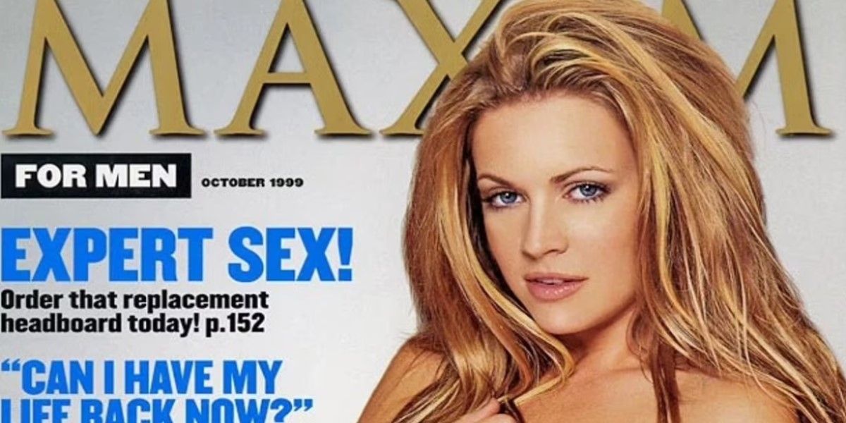 Melissa Joan Hart on the cover of Maxim magazine