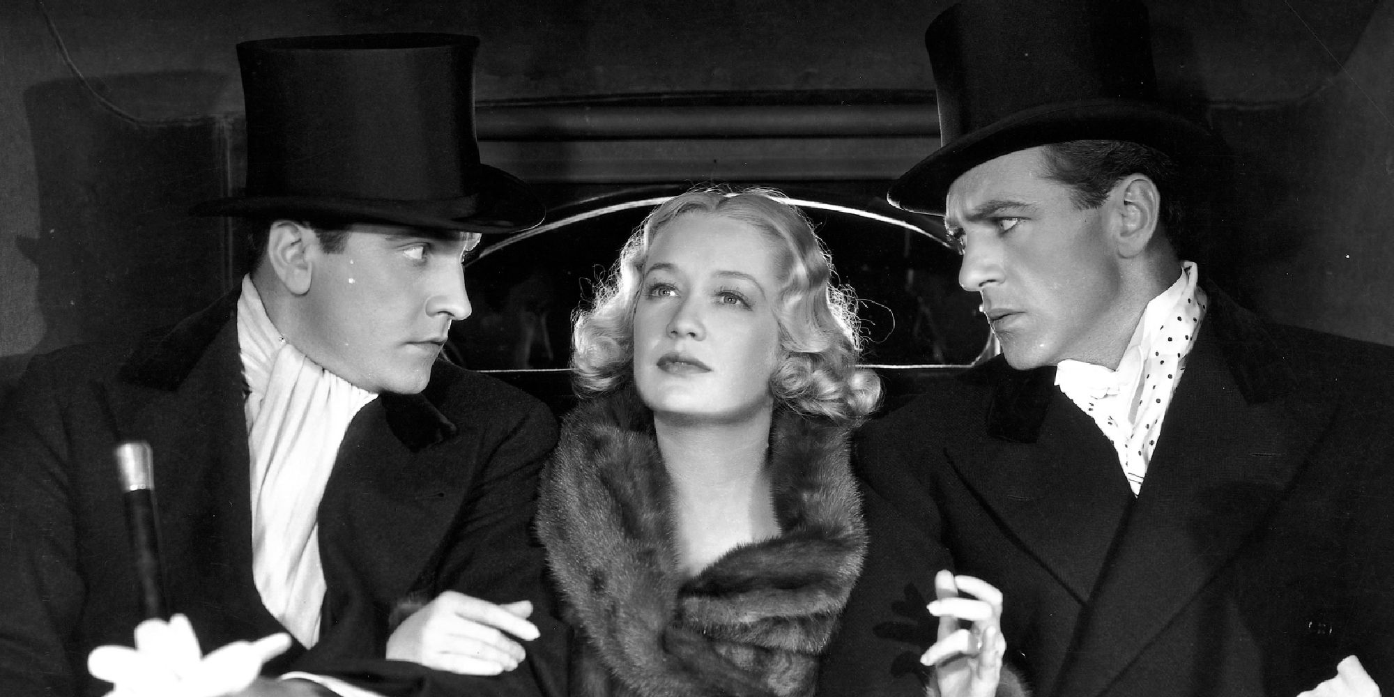 Miriam Hopkins, Gary Cooper and Fredric March in Design for Living