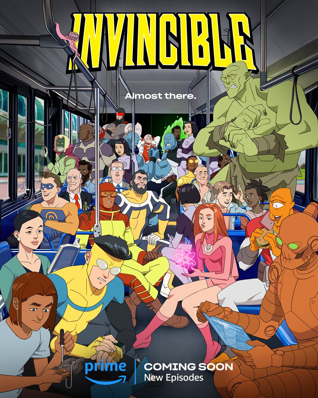 A poster for Invincible. 