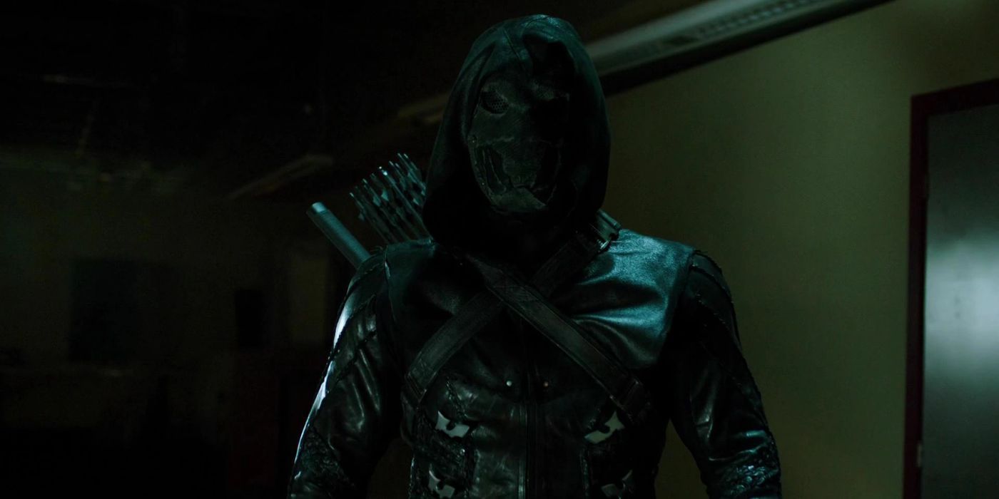 Prometheus standing still in Arrow