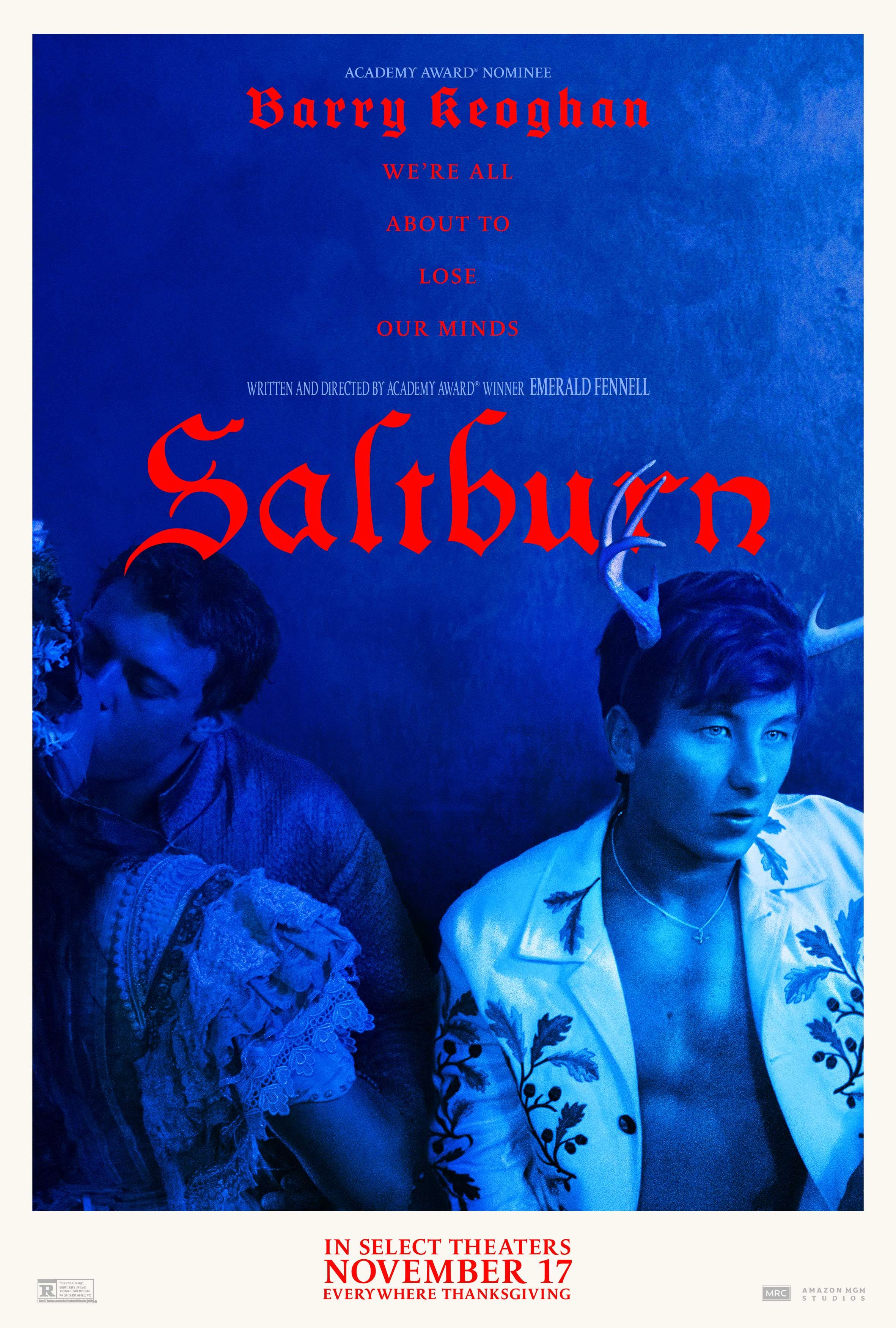 'Saltburn' Posters — Jacob Elordi and Barry Keoghan are Losing Their Minds