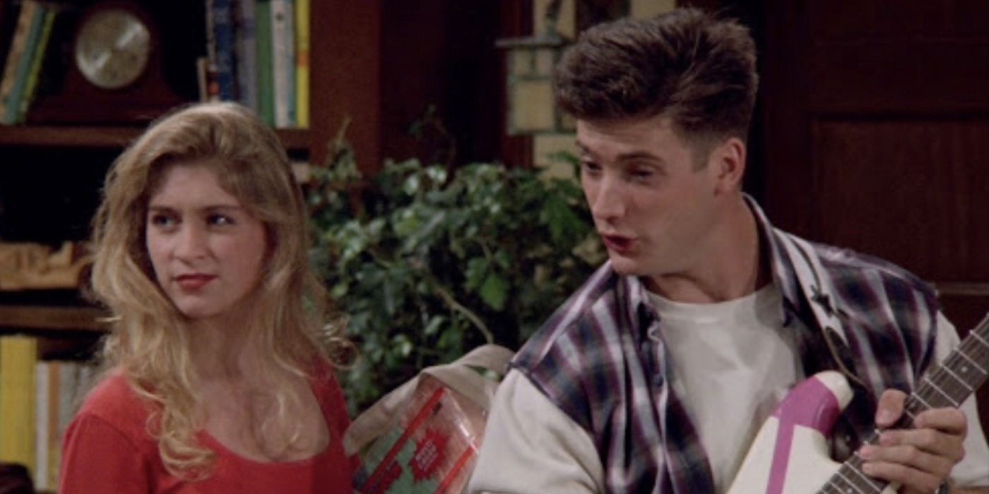 Sasha Mitchell and Staci Keanan in Step by Step