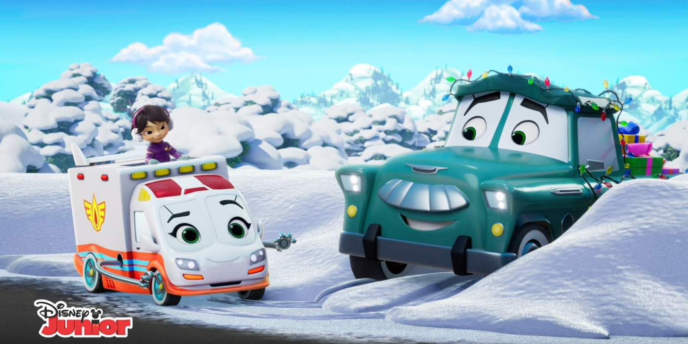 Exclusive Sneak Peek: Harvey Guillén Shines as an Upbeat Tow Truck in 'Firebuds' Season 2