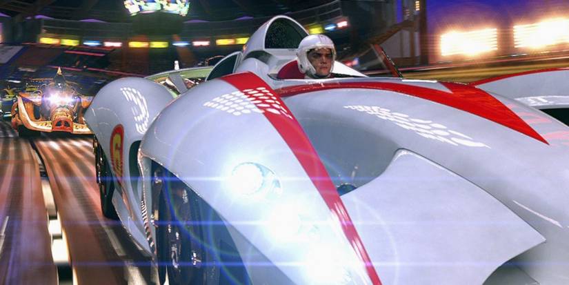 Vitesse à conduire sa voiture à Speed Racer