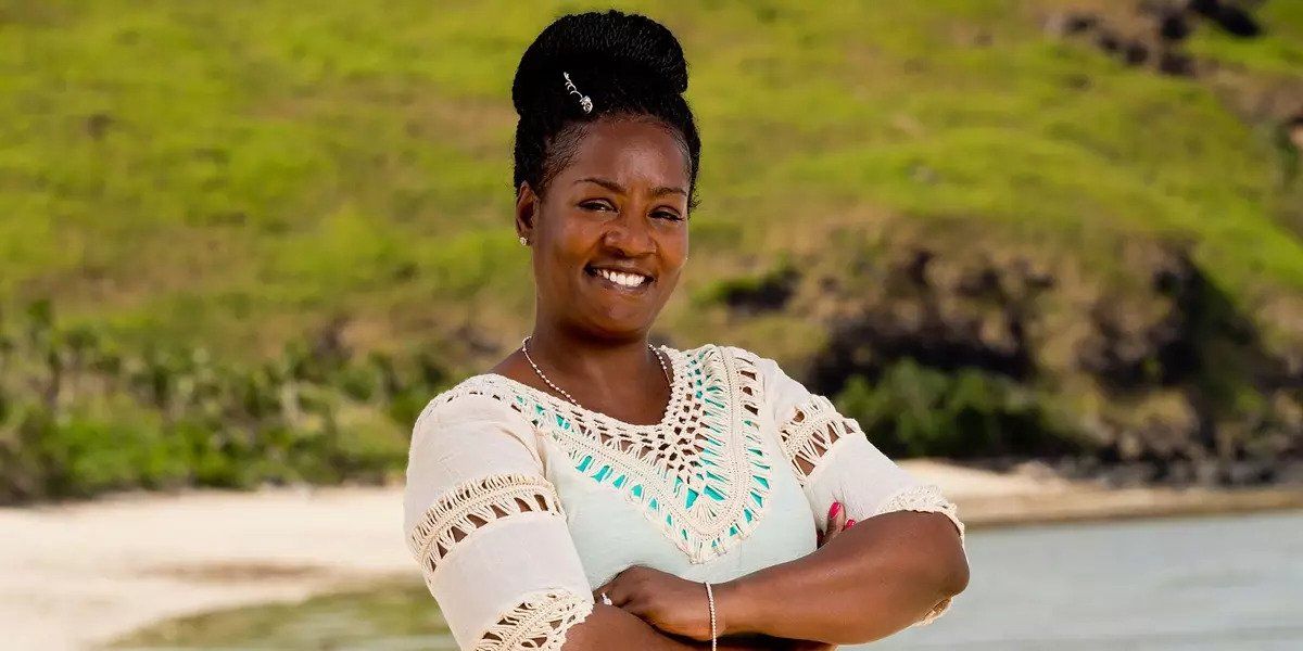 A still from Survivor featuring the contestant Cirie Fields