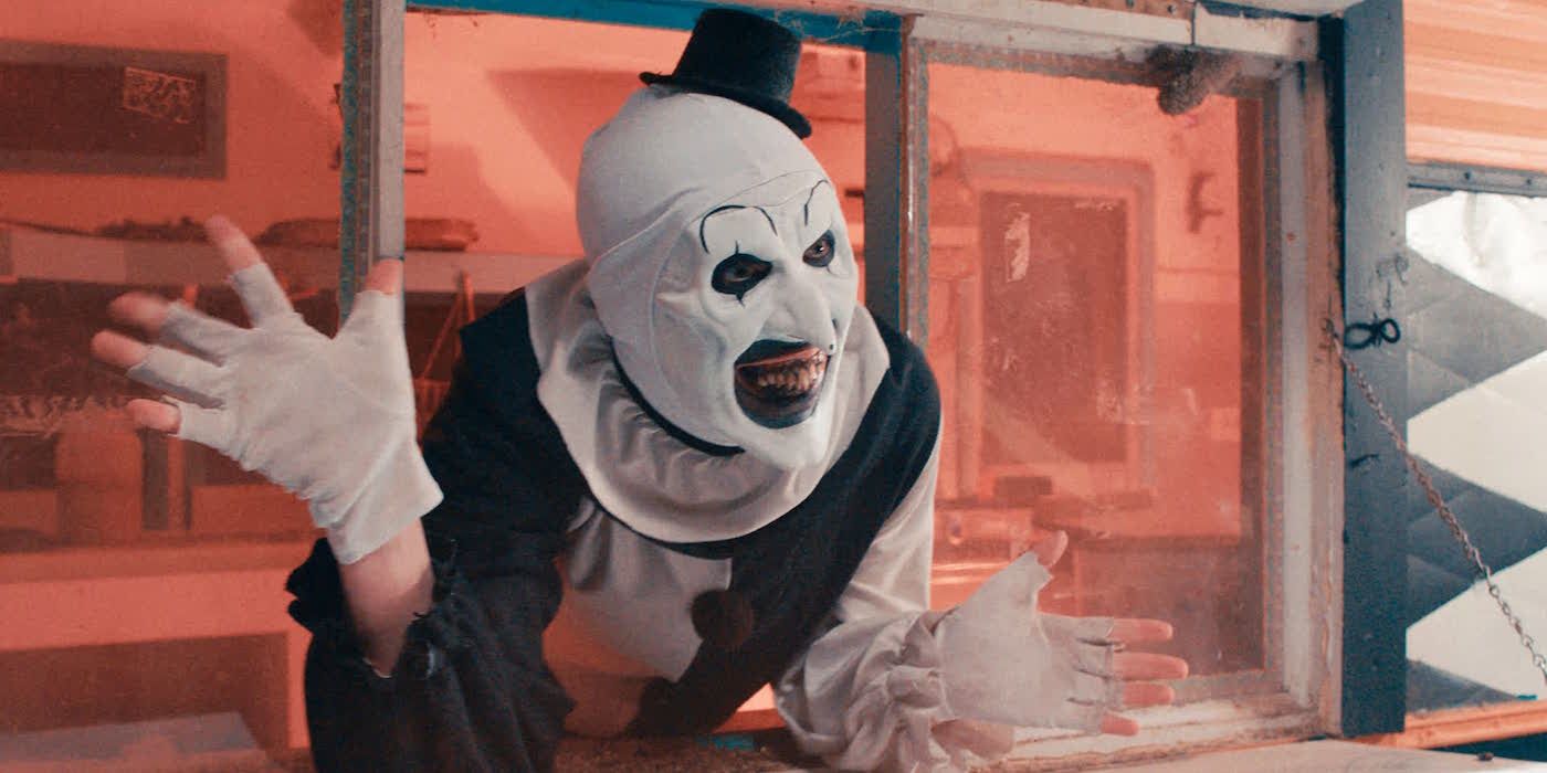 David Howard Thornton as Art the Clown in Terrifier 2 (2022)