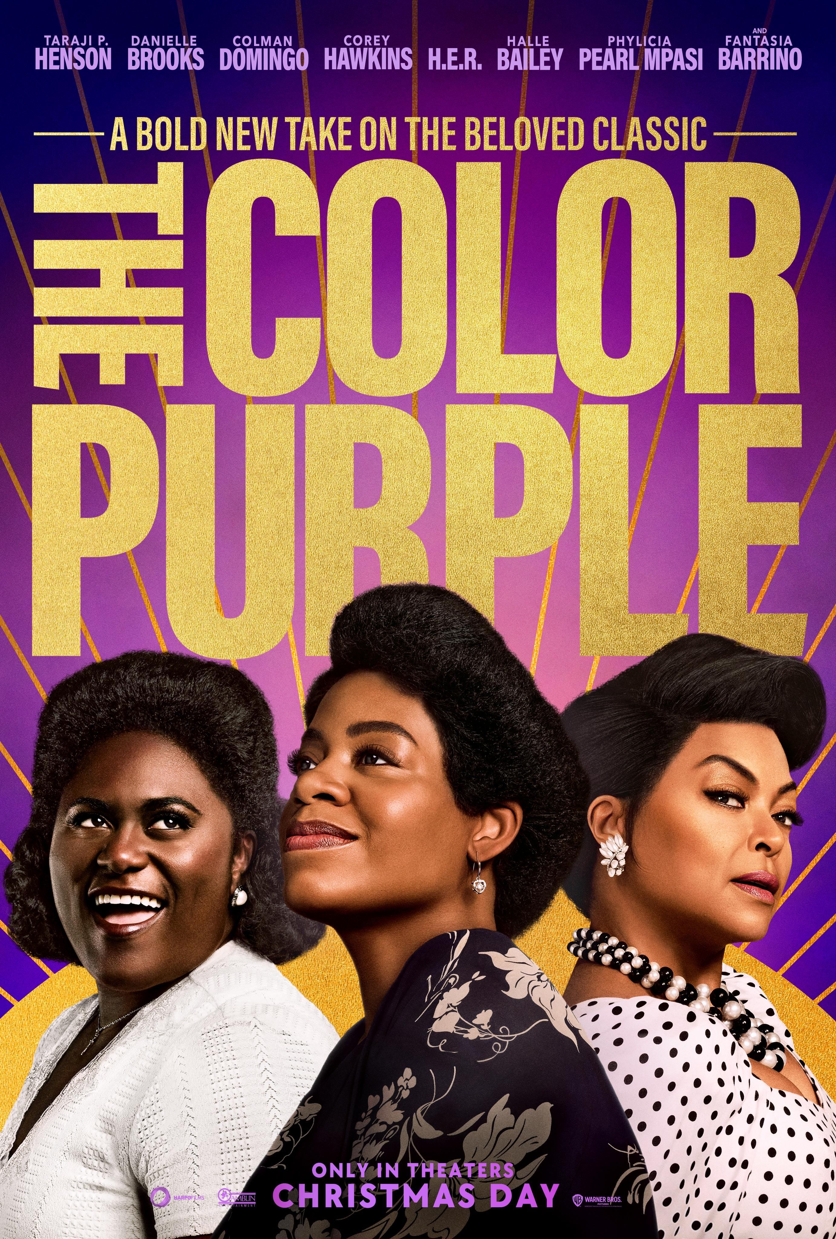 The Color Purple 2023 Film Poster