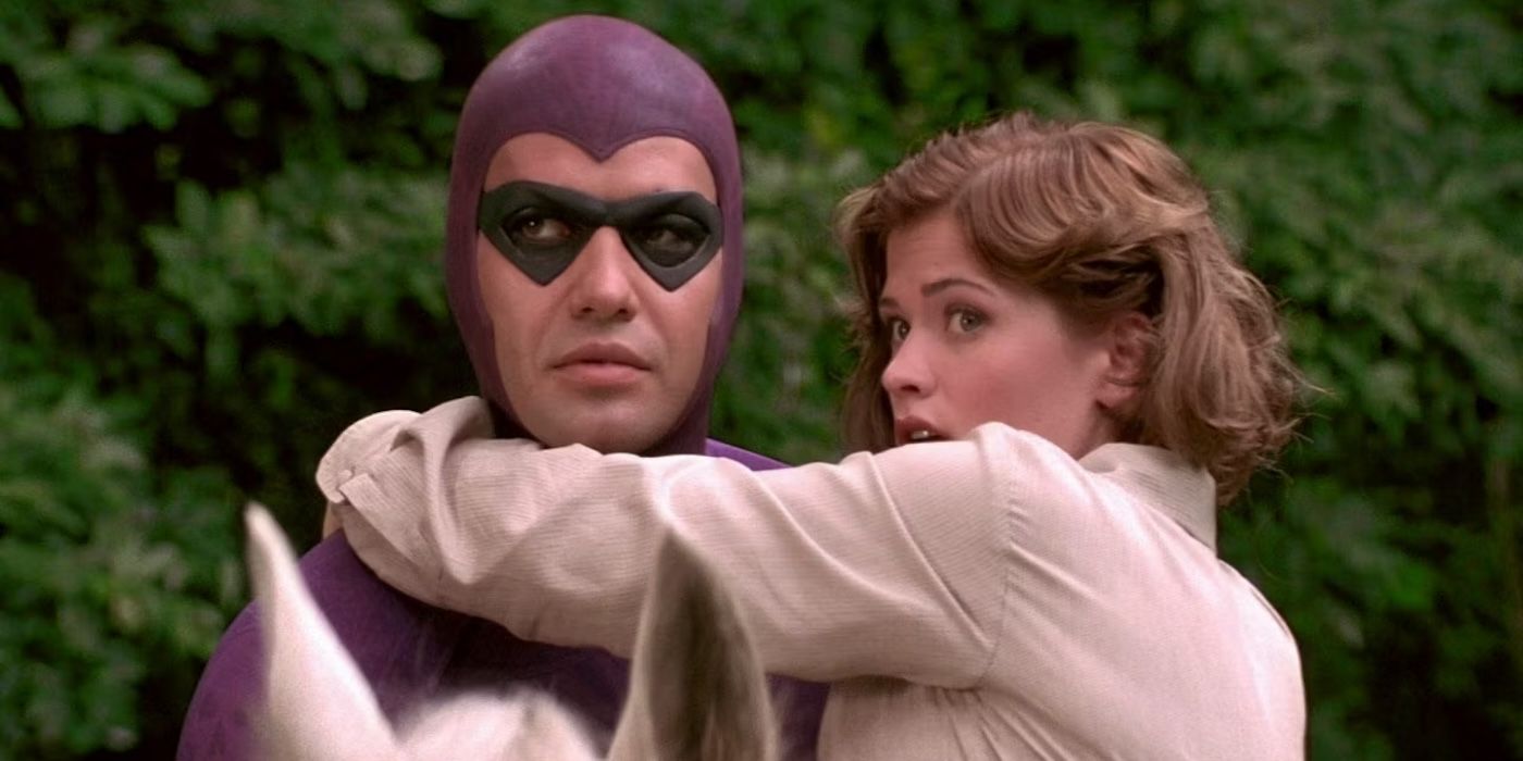 Billy Zane as The Phantom and Kristy Swanson as Diana Palmer