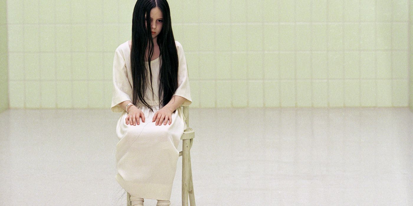 The Ring White Hoodies Long Sleeve The Ring Horror Halloween Ring Scary  Ringu Samara Ghost Sadako Japanese Movie Japan