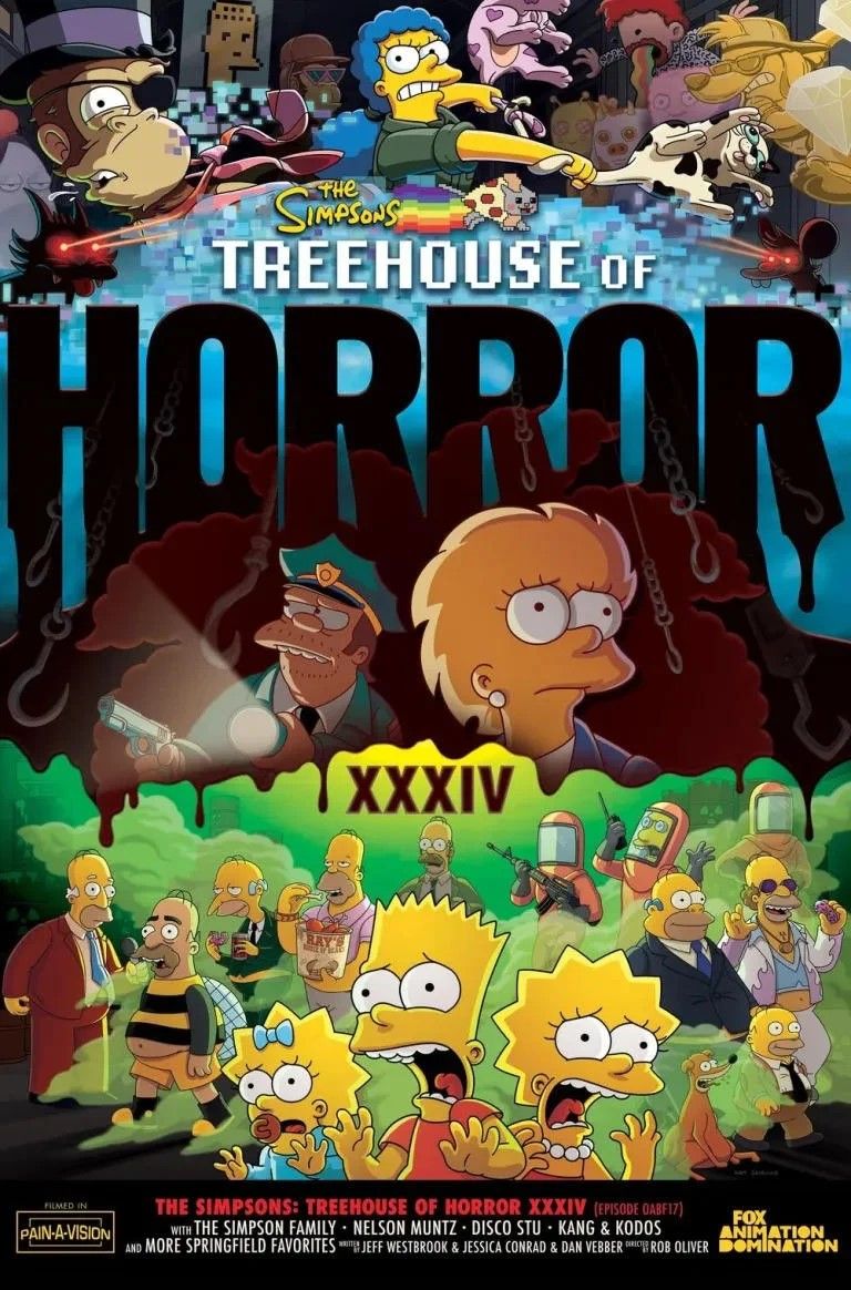 the-simpsons-treehouse-of-horror-xxxiv-poster