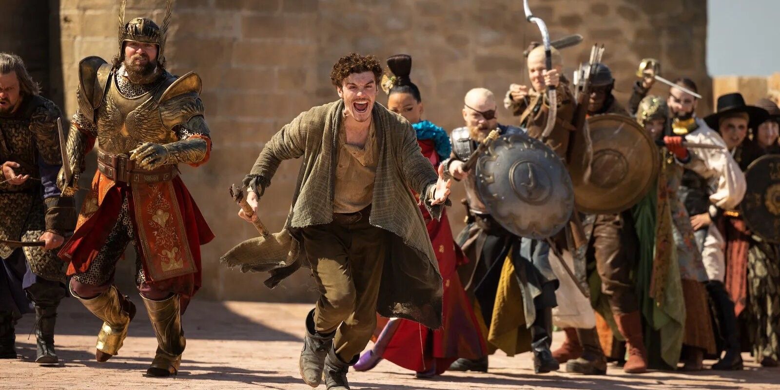 Mat Cauthon and the Heroes of the Horn in The Wheel of Time Season 2