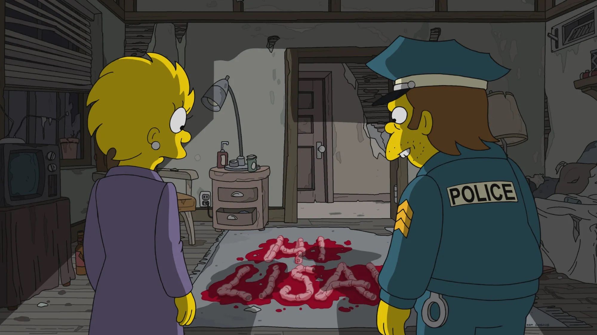 'Treehouse of Horror' Images — Lisa Faces Off With Sideshow Bob