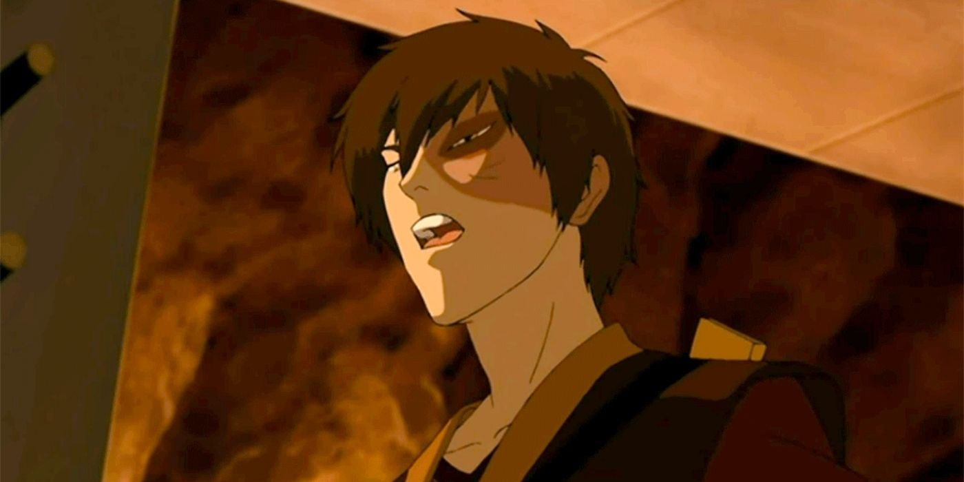 Zuko preparing to face his father in Avatar: The Last Airbender
