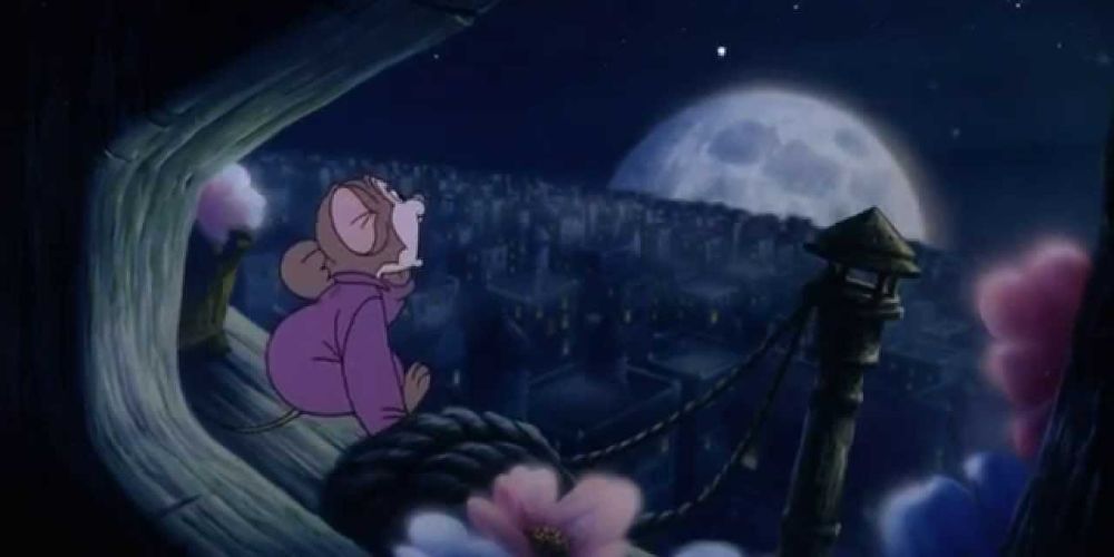 fievel mousekewitz sings Somewhere Out There