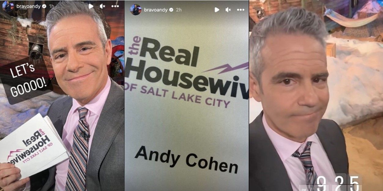 Andy Cohen RHOSLC Reunion Instagram Season 4