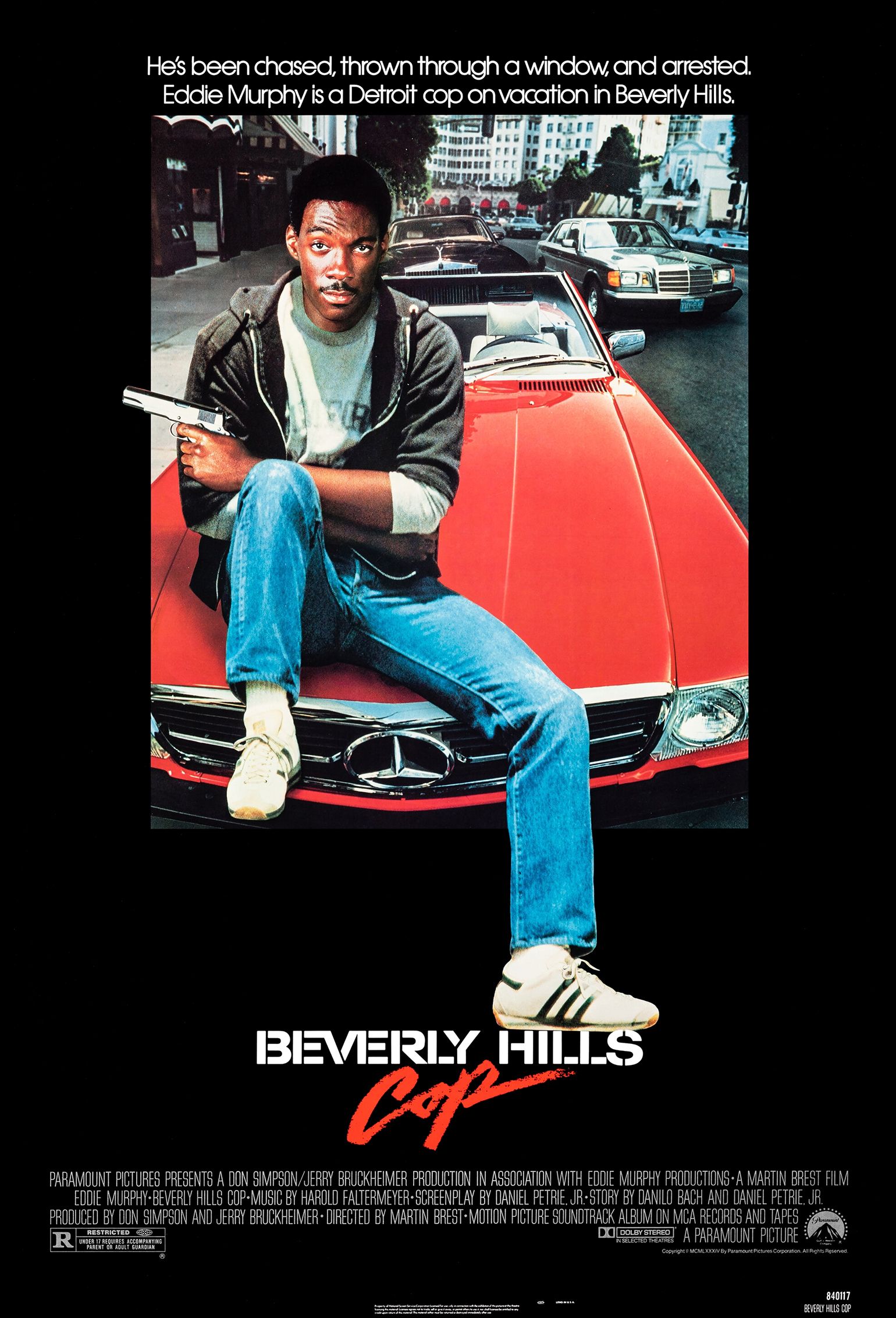 Beverly Hills Cop 1984 Film Poster