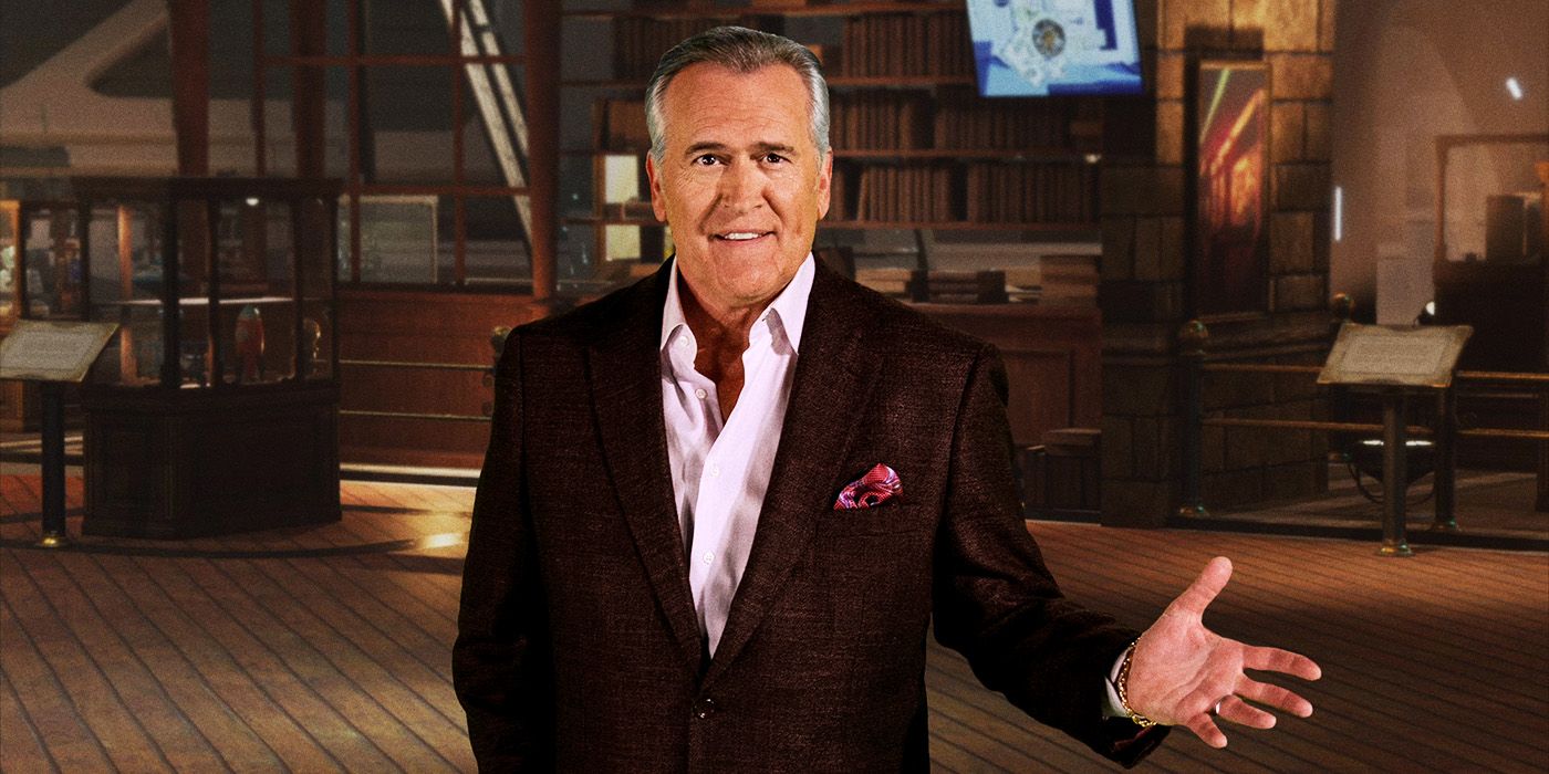 Bruce Campbell hosting Discontinued Series
