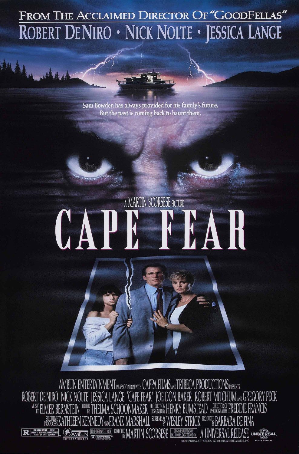 Cape Fear 1991 Film Poster