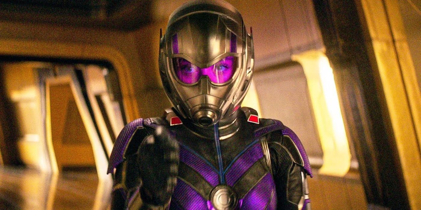 Cassie Lang with her helmet on in 'Ant-Man and the Wasp: Quantumania'