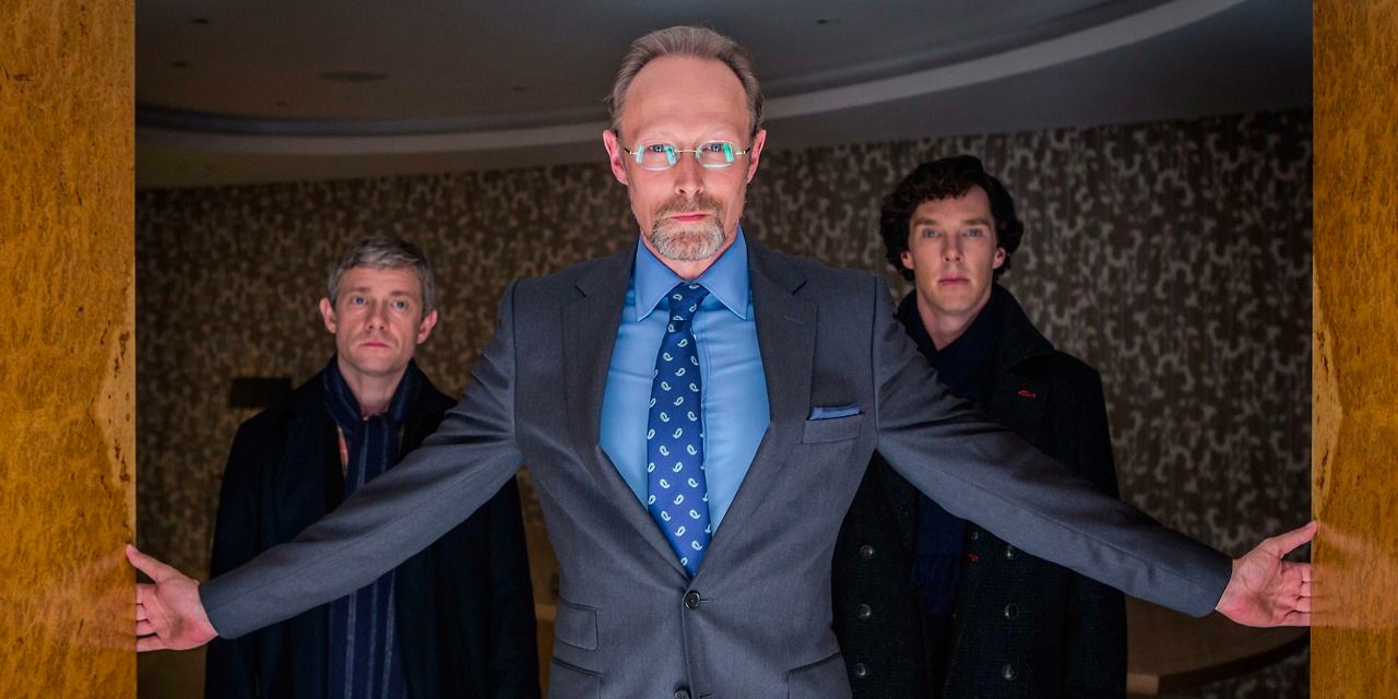 Lars Mikkelsen as Charles Augustus Magnussen in 'Sherlock' Season 3, Episode 3 