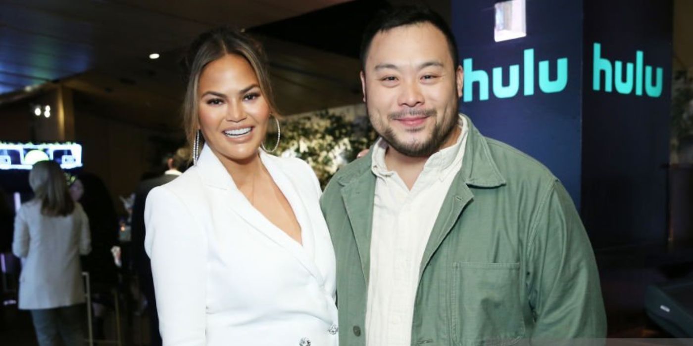 Chrissy Teigen and David Chang (1)