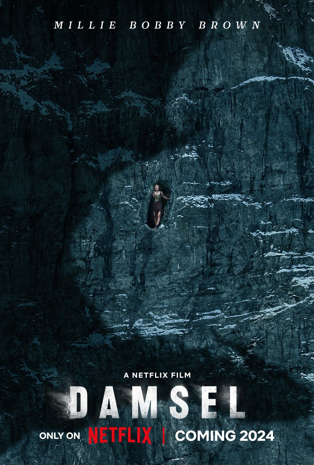 Millie Bobby Brown Snaps Into Action in First 'Damsel' Poster