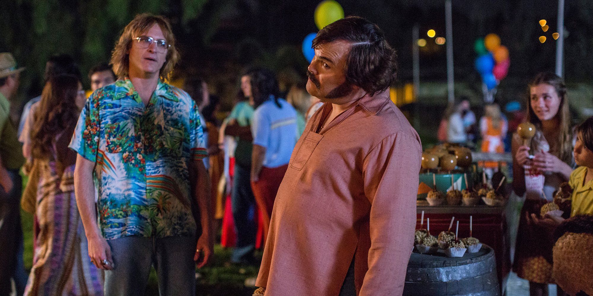 Joaquin Phoenix and Jack Black in Don't Worry, He Won't Get Far on Foot