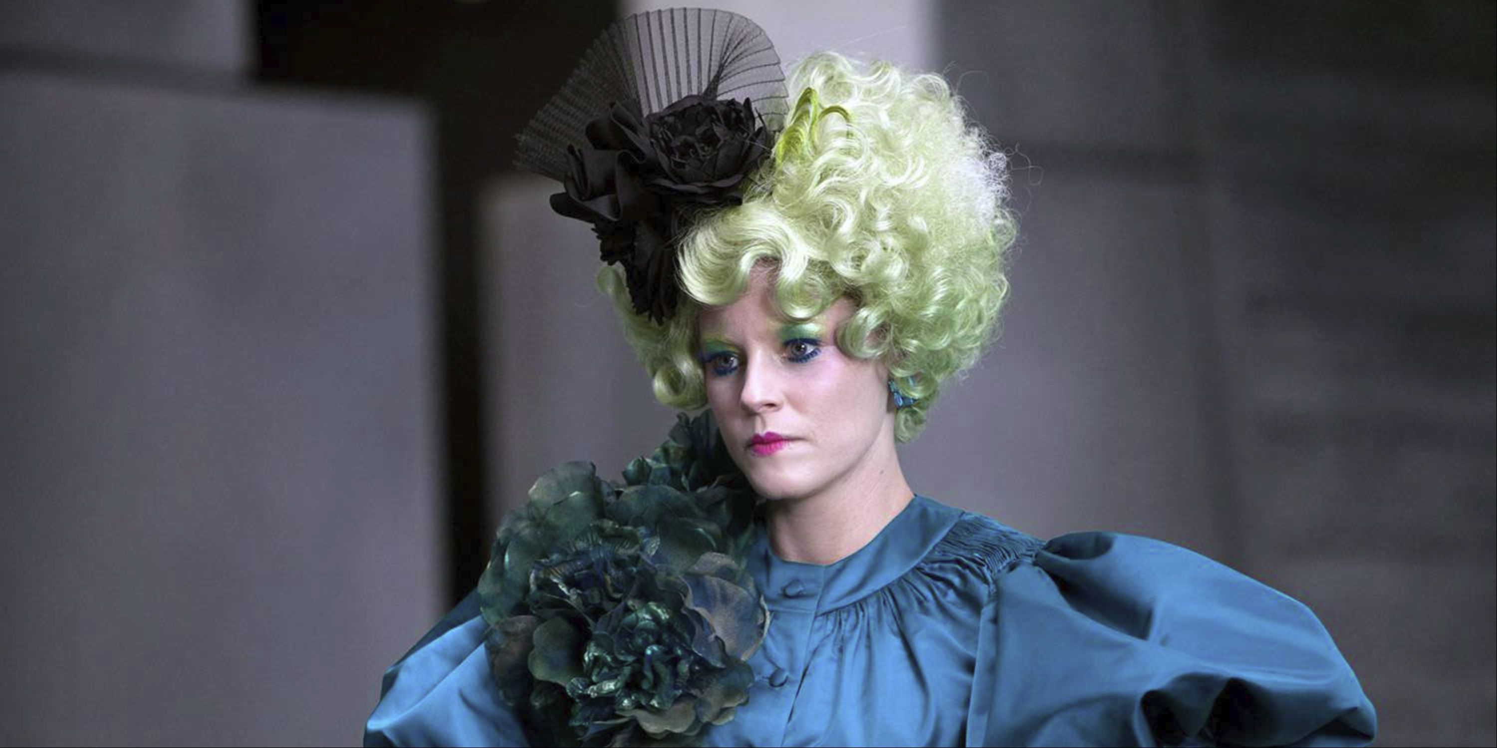 Elizabeth Banks as Effie in The Hunger Games