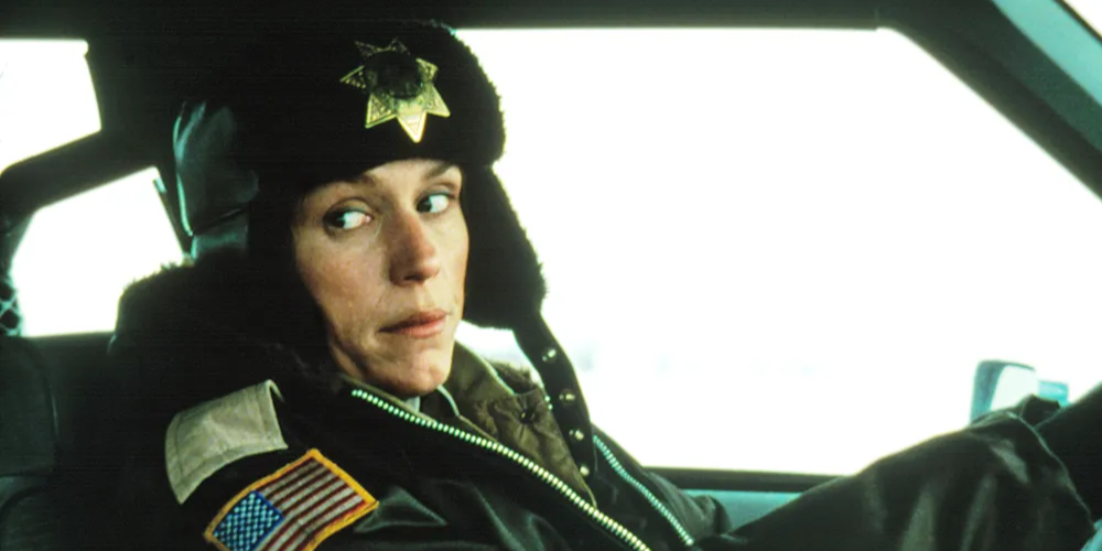 Frances McDormand as Marge Gunderson in Fargo (1996)