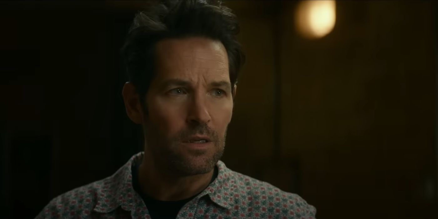 close up of Paul Rudd as Gary Grooberson in Ghostbusters: Frozen Empire