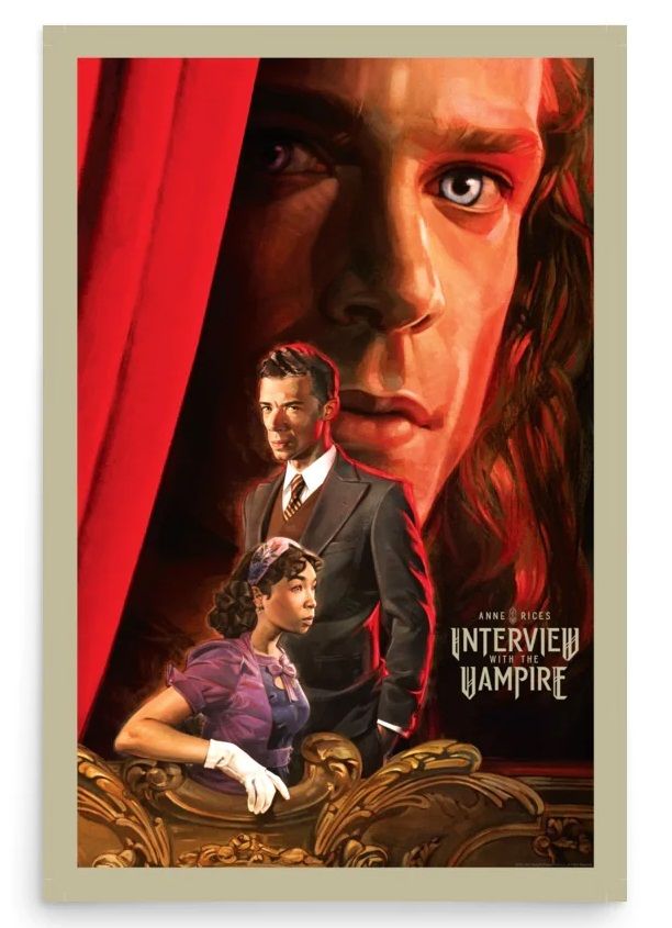 Interview with the Vampire SDCC Louis Lestat Claudia Poster