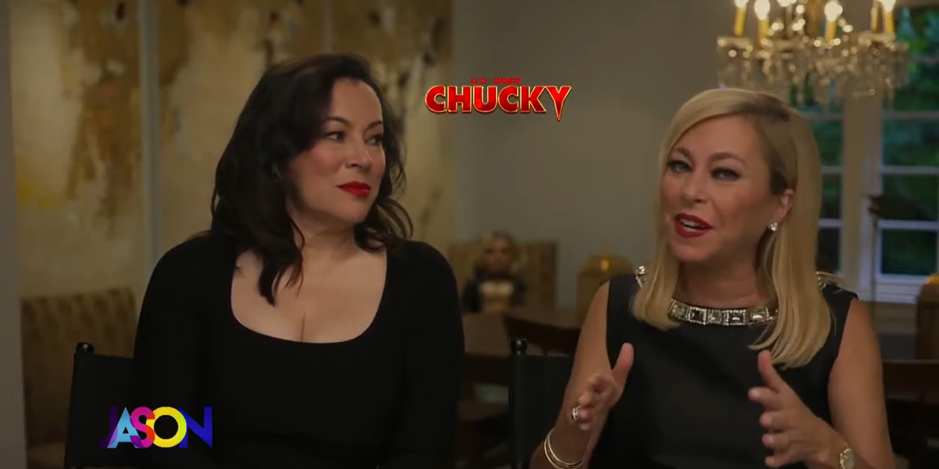 Jennifer Tilly and Sutton Stracke on The Jason Show