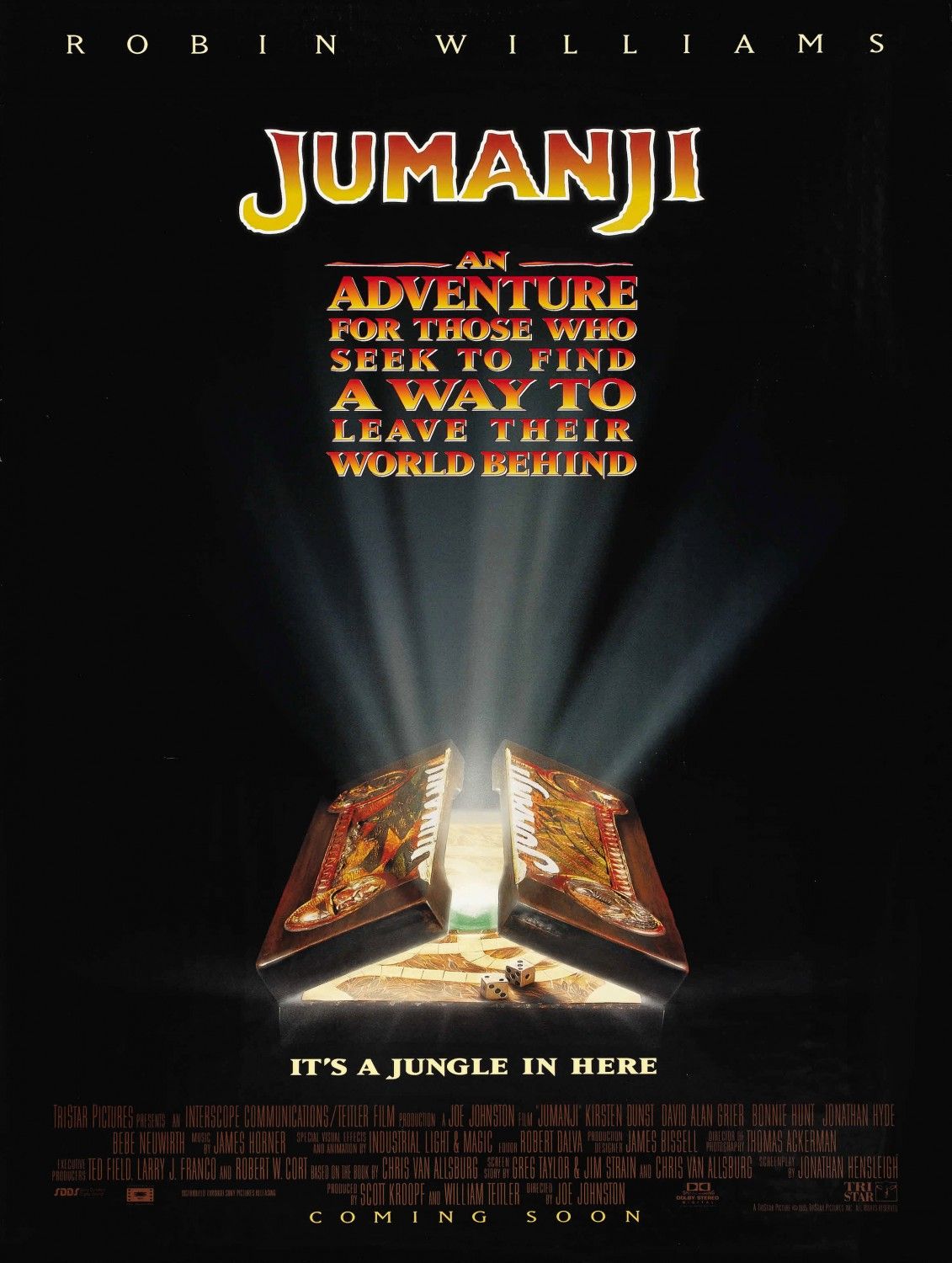 We’ll Never Have Another Movie Like 1995’s ‘Jumanji’