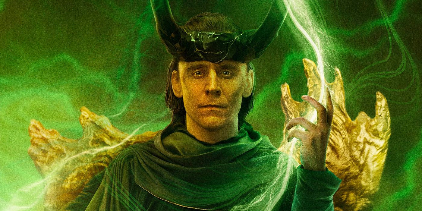 Tom Hiddleston as God Loki in Loki Season 2 poster