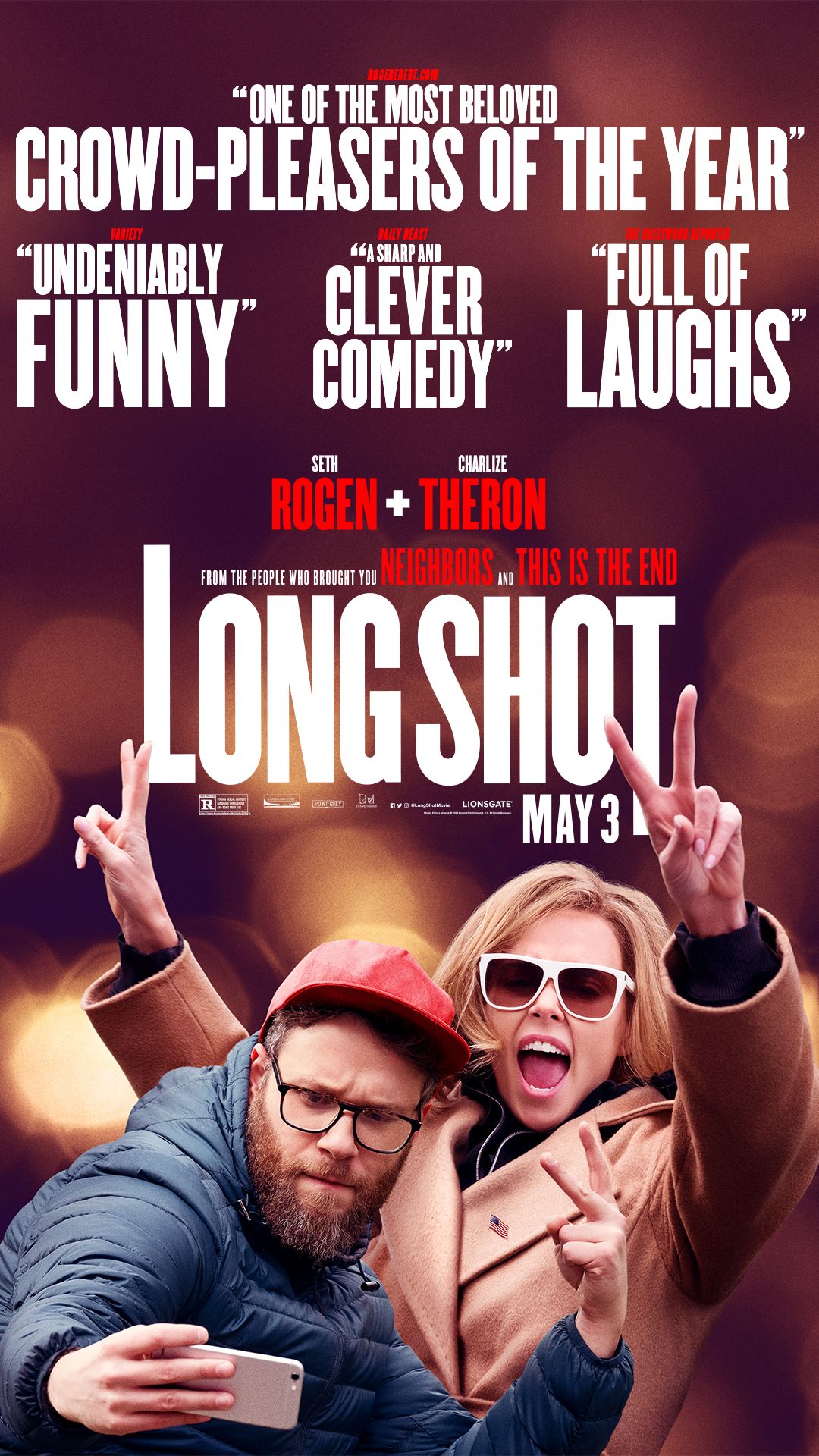 Long Shot 2019 Film Poster