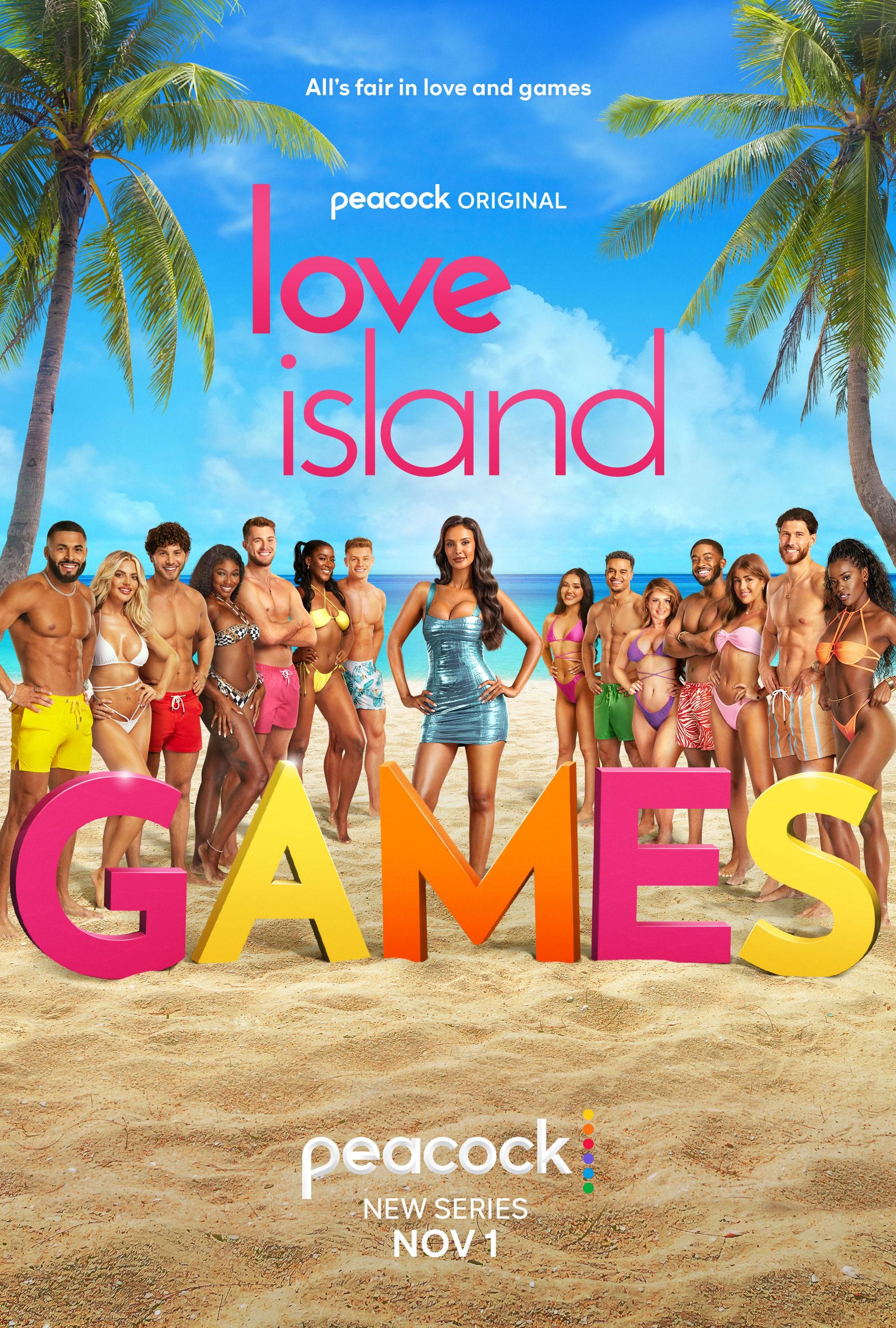 Poster for the TV show “Love Island Games”