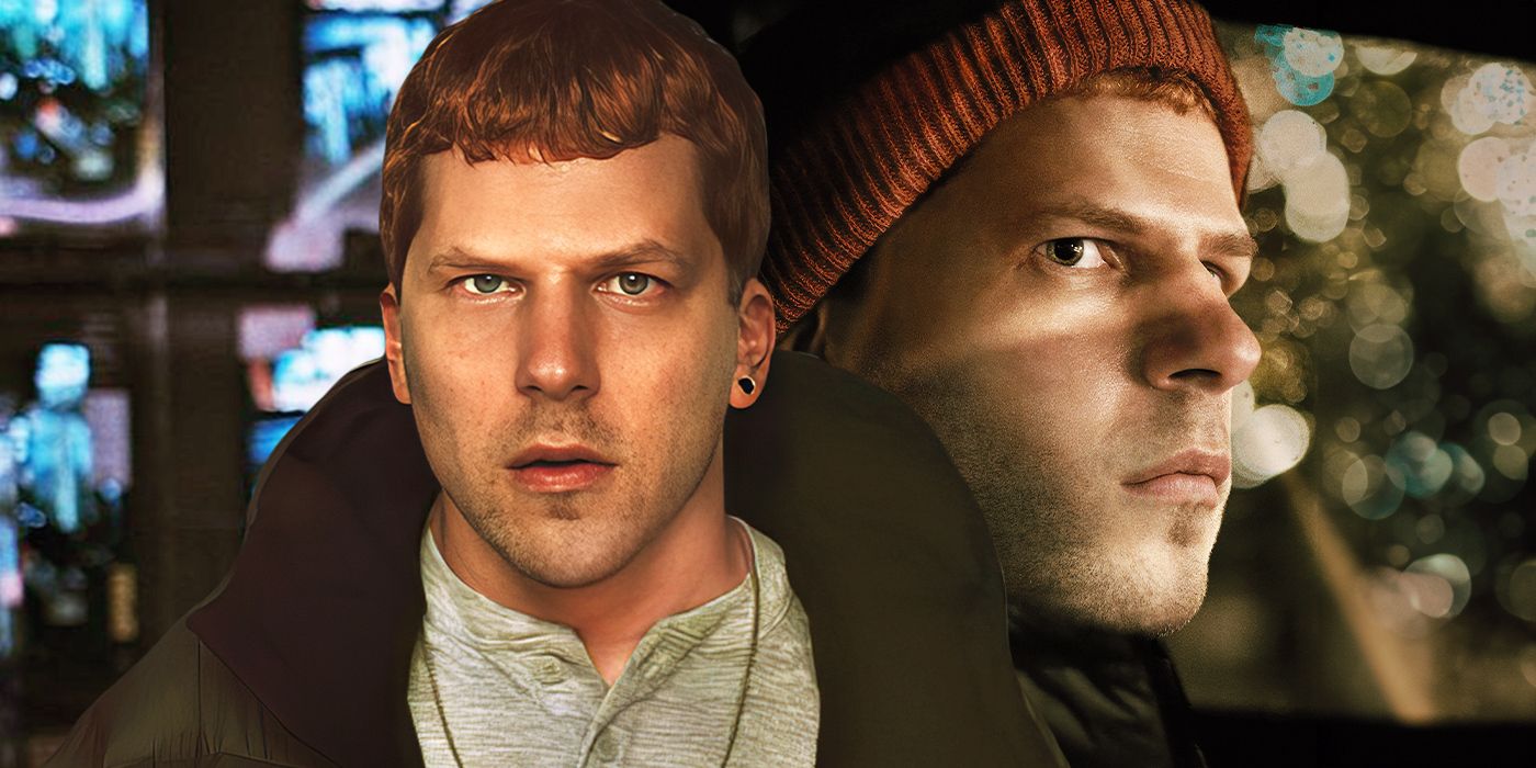 Jesse Eisenberg Compares Grim Cult Film 'Manodrome' and 'Now You See Me 3'