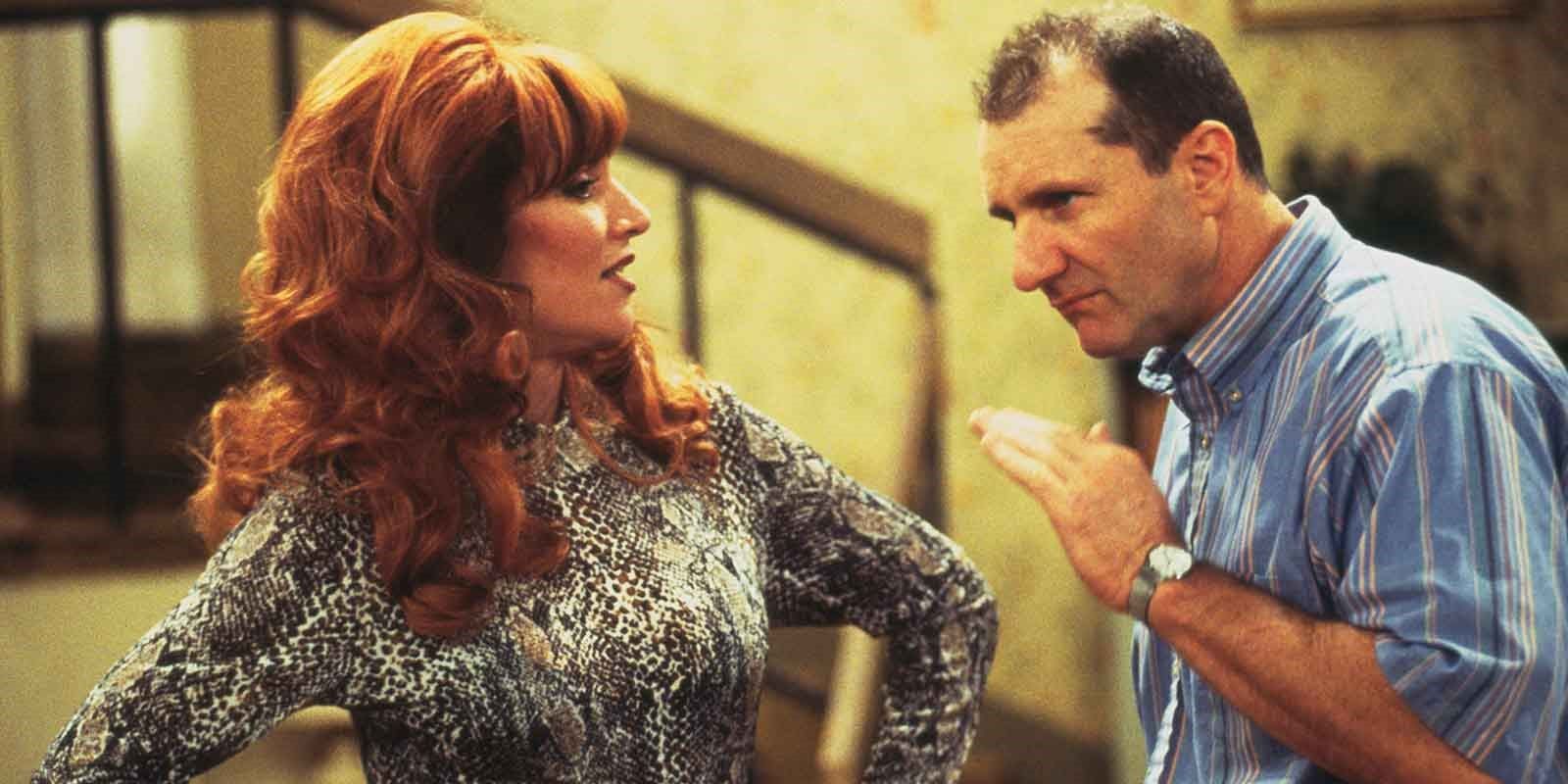 Peg and Al Bundy on 'Married... With Children' episode 