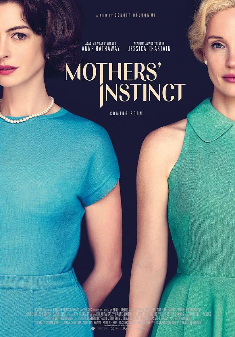 'Mothers' Instinct' Poster — Anne Hathaway & Jessica Chastain Are at