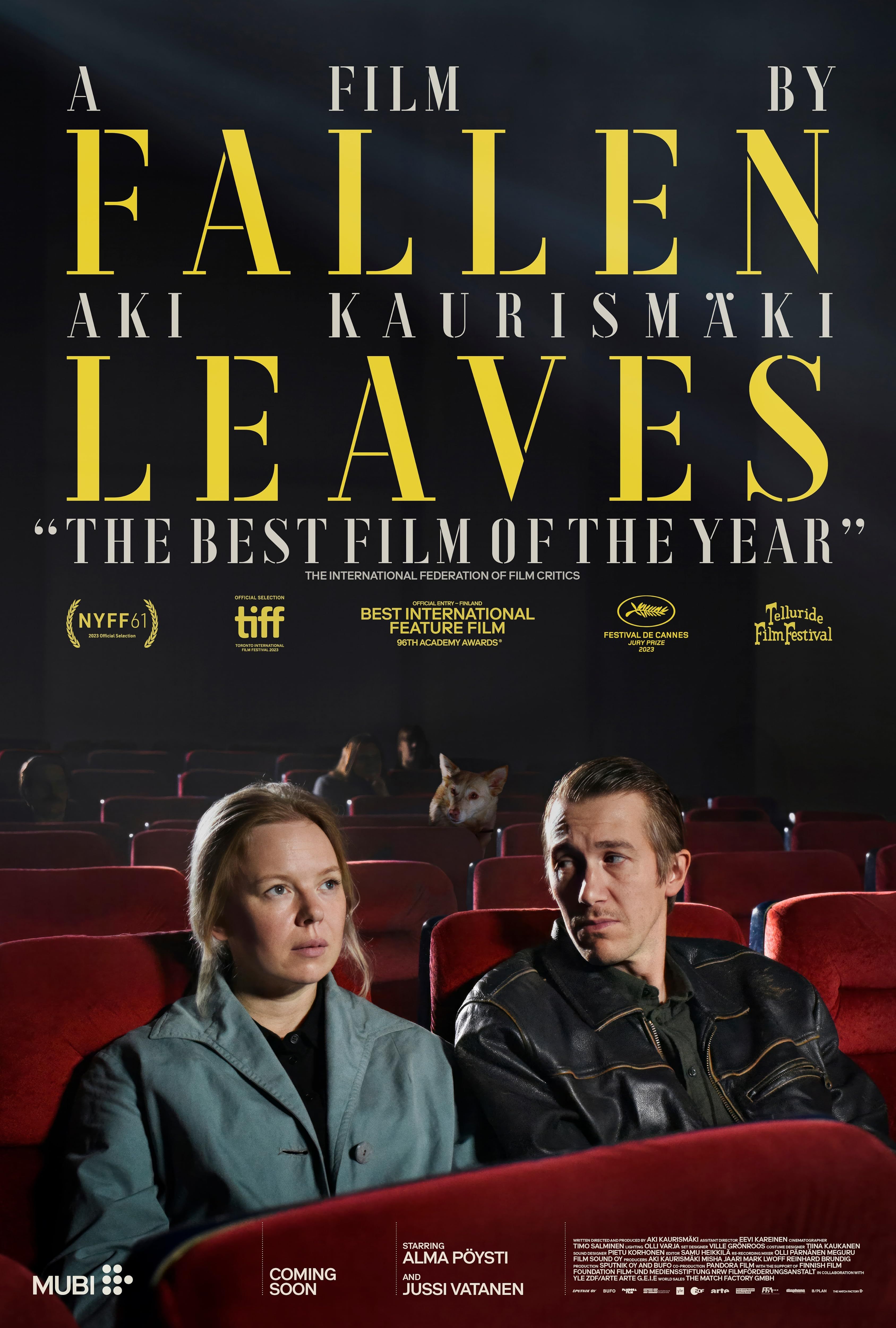 A poster for Fallen Leaves