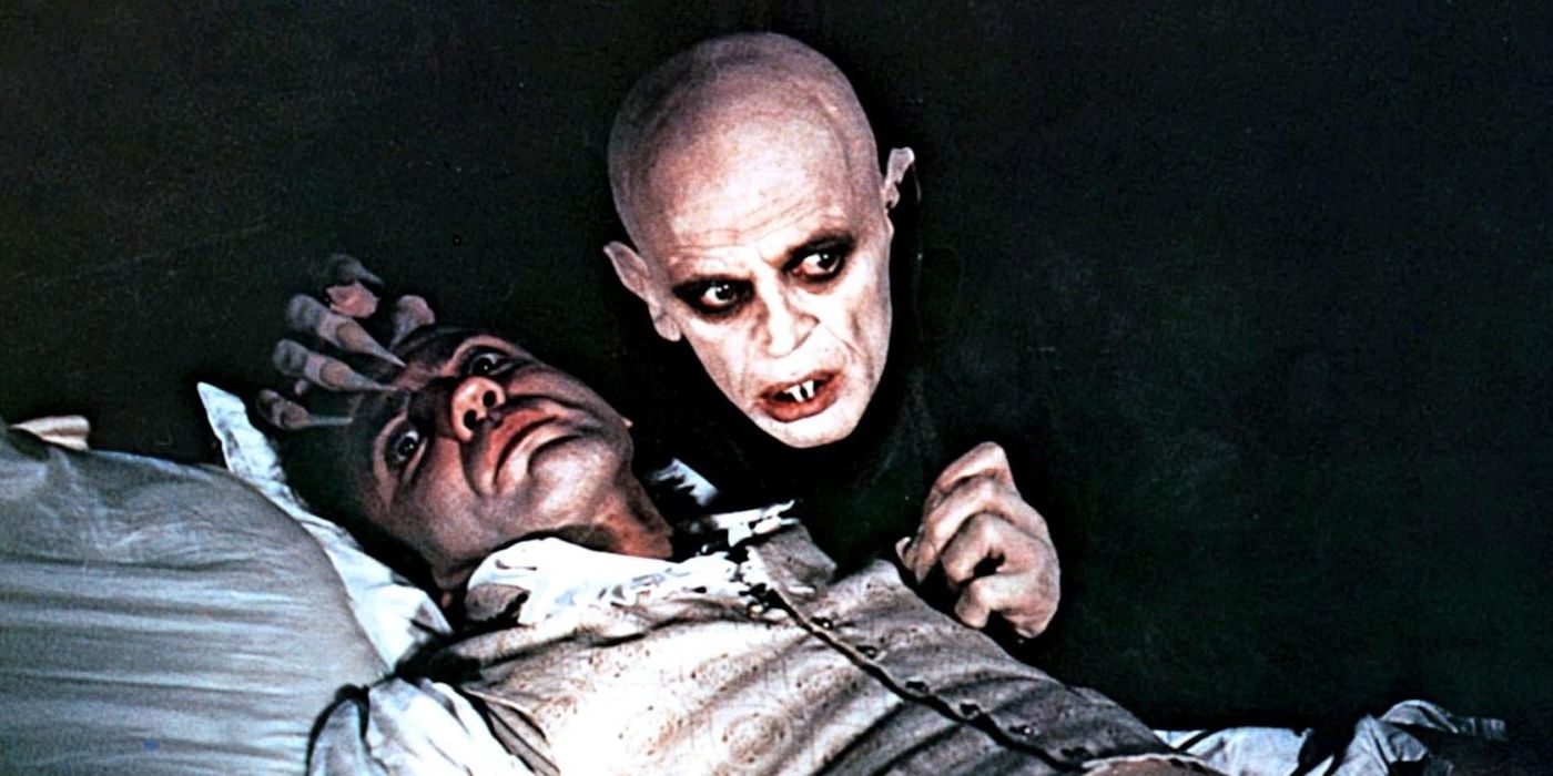 Klaus Kinski and Bruno Ganz in Nosferatu the Vampyre