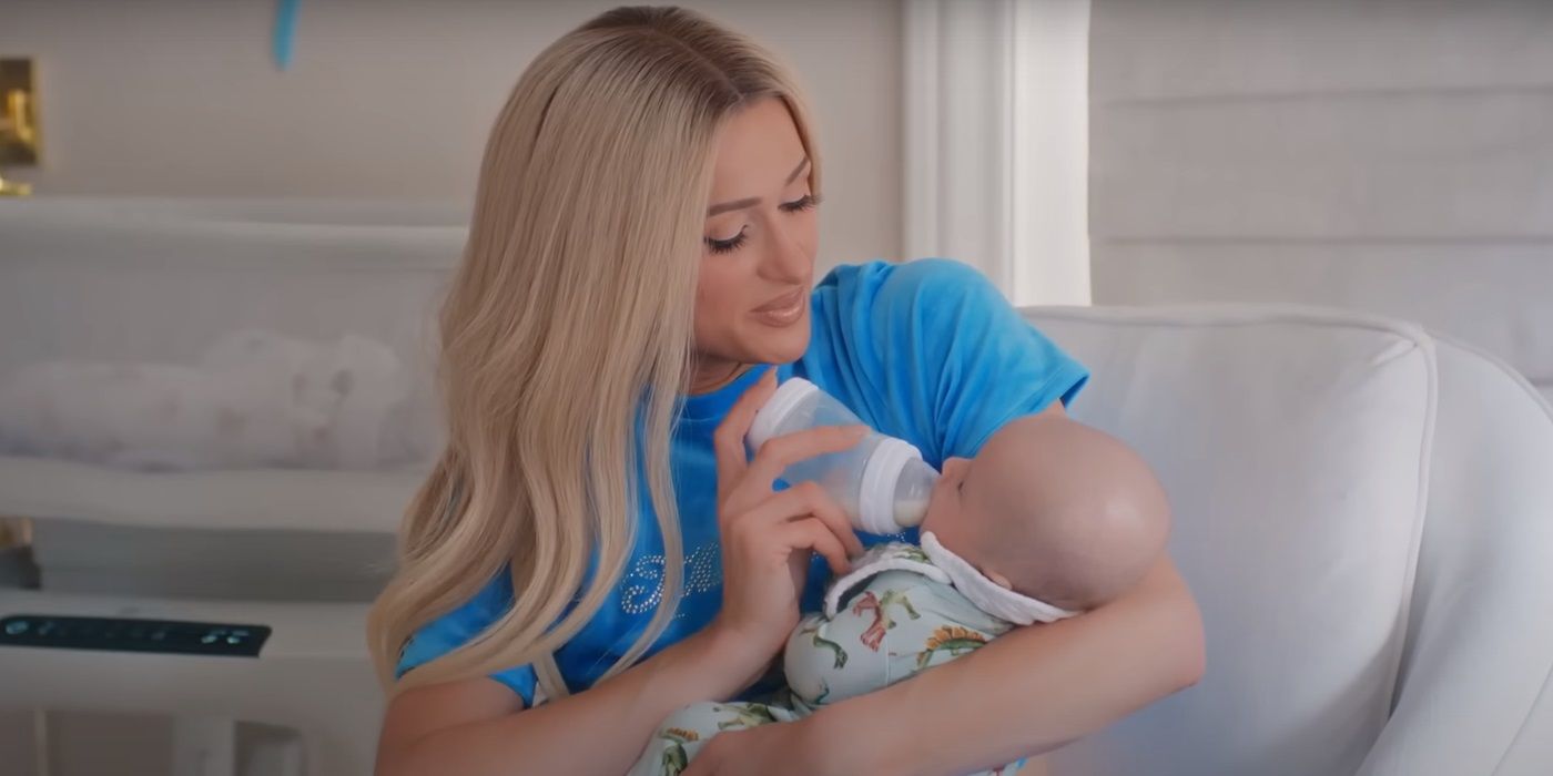 Paris Hilton donne le biberon à son bébé Phoenix dans la saison 2 de Paris in Love